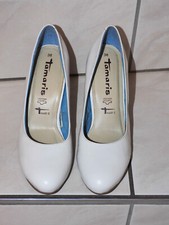 Damenschuhe pumps weiß gebraucht kaufen  Langenenslingen