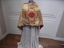 Antique silk fabric d'occasion  Expédié en Belgium