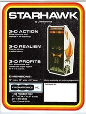 1978 starhawk arcade for sale  Collingswood