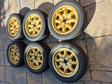 Minilite wheels yokohama for sale  CARDIFF