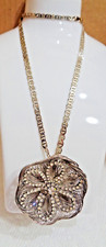 Large silver tone for sale  Millerton