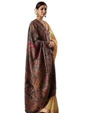 Xale feminino Kaani mistura de lã caxemira preto luxo pashmina envoltório para noite 40X80 comprar usado  Enviando para Brazil