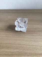 Teelichthalter glas kristall gebraucht kaufen  Melle