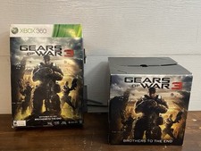 Gears Of War 3 GameStop Promo Store caixas de exibição Epic Games Microsoft Xbox 360 comprar usado  Enviando para Brazil