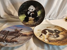 Collectable wildlife plates for sale  Saucier