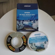 Cinta selladora Kohree RV 2 pulgadas x 50 pies, cinta blanca y de pato 1,88" x 55 yardas segunda mano  Embacar hacia Mexico