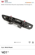 Warn 101255 winch for sale  East Saint Louis