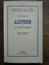 Alciphron pense menu d'occasion  Lunel