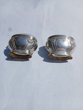 Paire salerons argent d'occasion  Val-de-Saâne