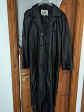 Trekway leather trenchcoat for sale  DERBY