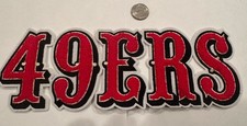 49ers embroidered iron for sale 49ers embroidered iron for sale  Perkasie