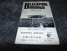 Blackpool borough swinton for sale  LIVERPOOL