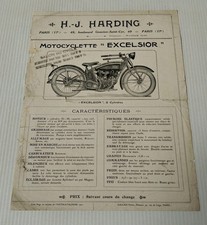 Excelsior cylindres 1921 d'occasion  France