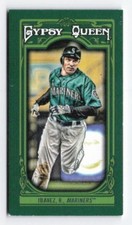 2013 Raul Ibanez Topps Gypsy Queen Mini Green /99 #153 Seattle Mariners comprar usado  Enviando para Brazil