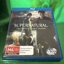 Supernatural Temporada 1 - Coleção de filmes Blu Ray região B rasgado espinado comprar usado  Enviando para Brazil