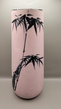 Vintage vase pink for sale  ANDOVER