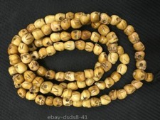 Colar de contas de oração YAK BONE SKULL! Rosário xamã budista tibetano Mala 108 comprar usado  Enviando para Brazil