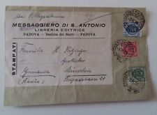 1928 lettera stampati usato  Bagnacavallo