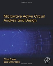 MICROWAVE ACTIVE CIRCUIT ANALYSIS AND DESIGN By Clive Poole & Izzat Darwazeh VG+ comprar usado  Enviando para Brazil