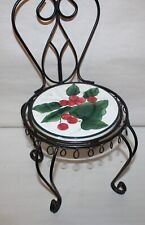 Wrought iron chair for sale  Attleboro