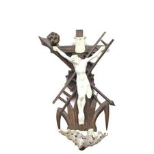 Fonte de água benta antiga 11,40" 29 cm esculturas floresta negra concha real catholoc comprar usado  Enviando para Brazil