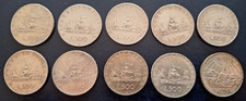 500 lire argento dante usato  Italia