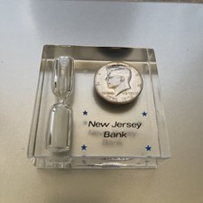 Lucite paperweight kennedy for sale  Houston