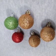 Set christmas glittered for sale  Margate