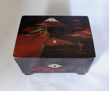 Vintage japanese lacquered for sale  NORTH WALSHAM