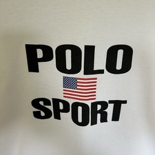 Camiseta polo esportiva masculina vintage Ralph Lauren LG’s logotipo soletrado branco bandeira dos EUA anos 90 comprar usado Camiseta polo esportiva masculina vintage Ralph Lauren LG’s logotipo soletrado branco bandeira dos EUA anos 90 comprar usado  Enviando para Brazil