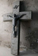 Concrete stone crucifix for sale  ARMAGH