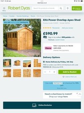 Shed new pallet for sale  BURTON-ON-TRENT