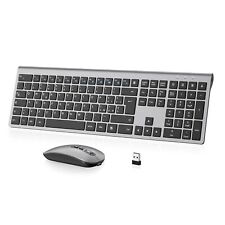 Tastiera mouse wireless usato  Italia