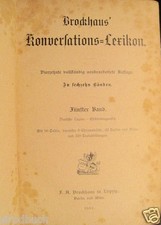 Brockhaus konversations lexiko gebraucht kaufen  Saarwellingen