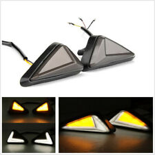Lâmpada indicadora de seta LED para motocicleta luz de circulação diurna montagem embutida 2 peças comprar usado  Enviando para Brazil