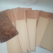 Folhas de madeira compensada fina de papel para artesanato lote de 12 variedades lote número 3 comprar usado  Enviando para Brazil