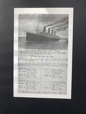 Titanic postcard nearer for sale  LANCASTER