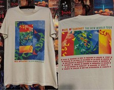 Camiseta 1993 PAUL McCARTNEY The New World Tour reimpressão comprar usado  Enviando para Brazil