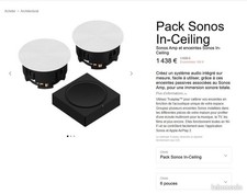 Sonos pack celling d'occasion  Menton
