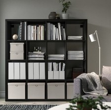 Ikea kallax black for sale  Joliet