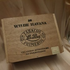 Empty wooden cigar for sale Empty wooden cigar for sale  CHELMSFORD