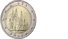Euro münze bayern gebraucht kaufen  Freital
