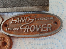 iron badges landrover for sale iron badges landrover for sale NEWCASTLE UPON TYNE