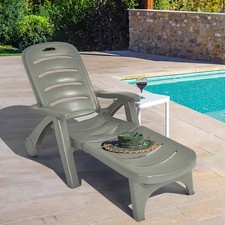 Chaise lounge folding for sale  IPSWICH