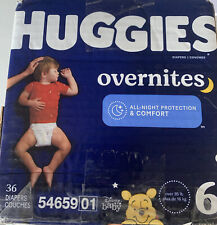 Fraldas noturnas para bebês Huggies Overnites, tamanho 6 comprar usado  Enviando para Brazil