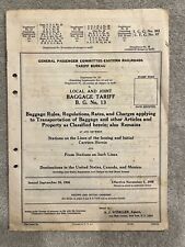 1966 baggage rules for sale  Maryville