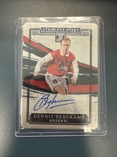 2021-22 Panini Impecável Arsenal Dennis Bergkamp Estrelas de Aço Inoxidável Auto 2/8 comprar usado  Enviando para Brazil