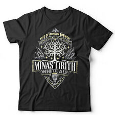 Camiseta Minas Tirith White Ale unissex filme paródia engraçado cerveja LOTR retrô vintage comprar usado  Enviando para Brazil