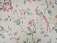 Papel de parede vintage chinoiserie 4 rolos Bird of Paradise vinil Cherry Hill Studio comprar usado  Enviando para Brazil