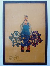 Ancien carton publicitaire d'occasion  Forcalquier